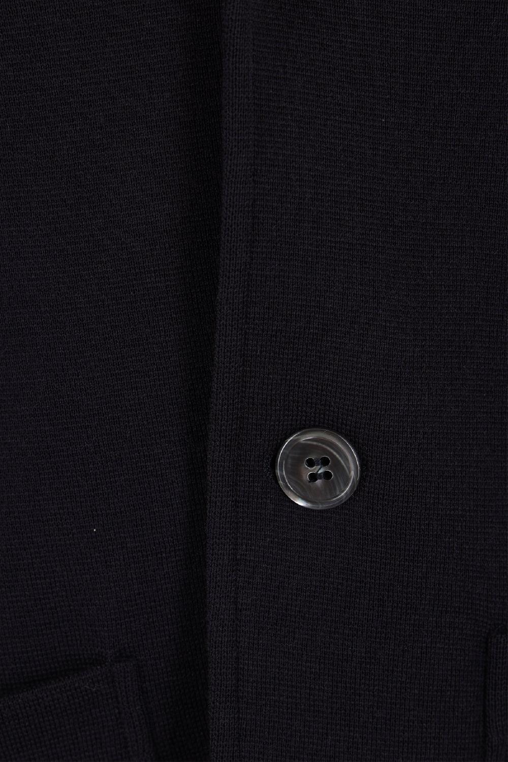 THOM BROWNE Giacca Monopetto In Maglia Di Lana