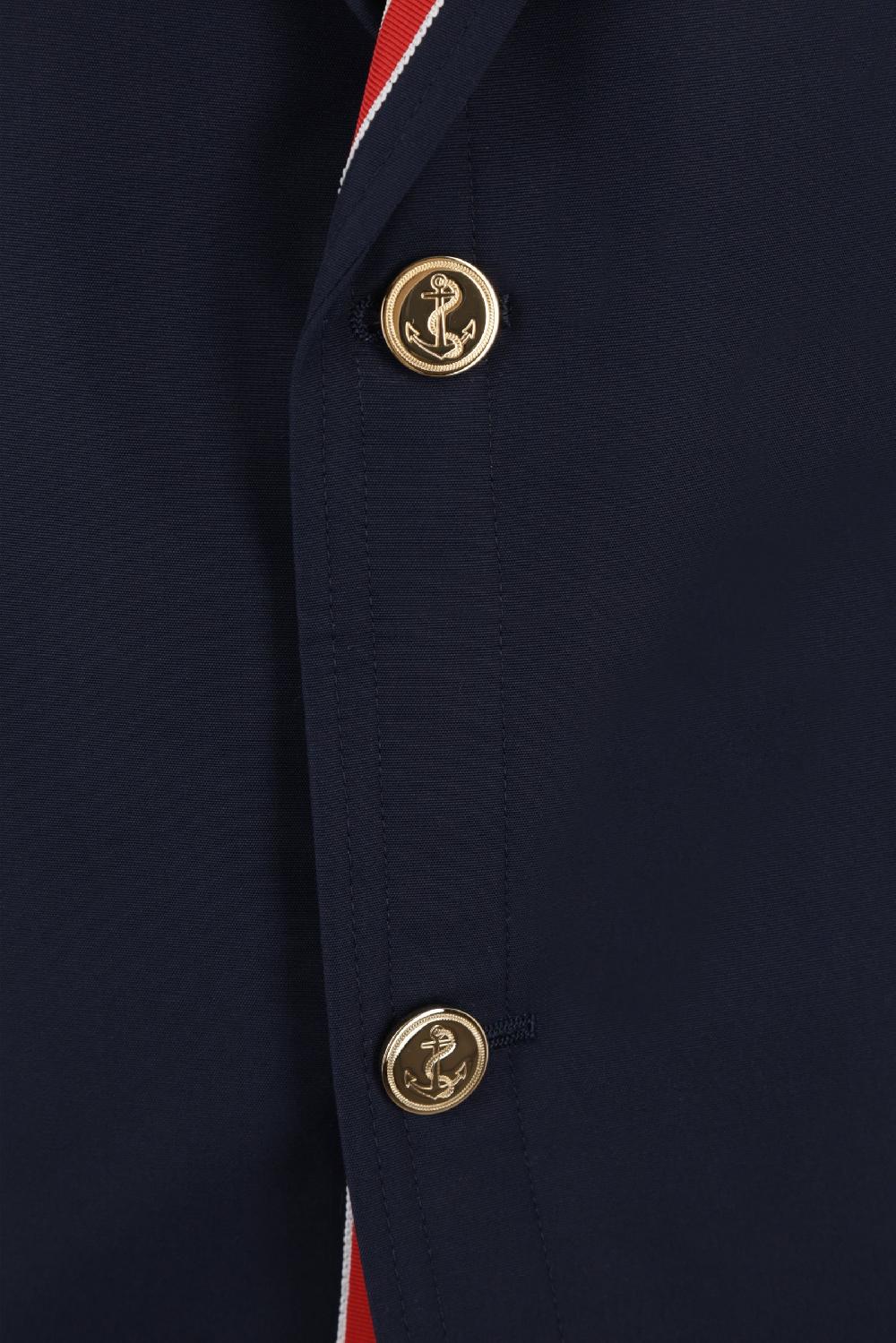 THOM BROWNE Giacca Monopetto In Misto Cotone