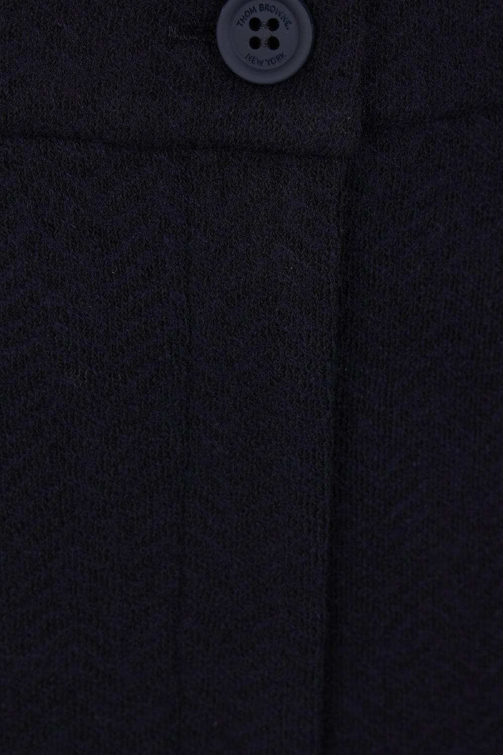 THOM BROWNE Minigonna In Cotone E Lana Herringbone