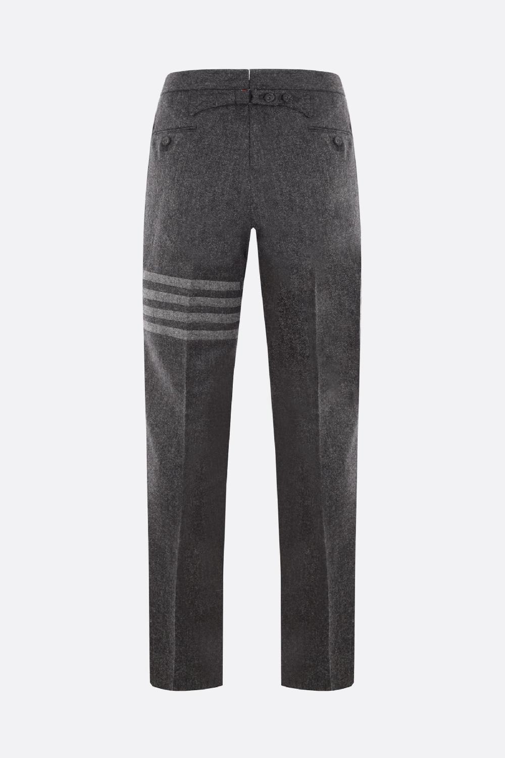 THOM BROWNE Pantalone A Gamba Dritta In Lana 4bar