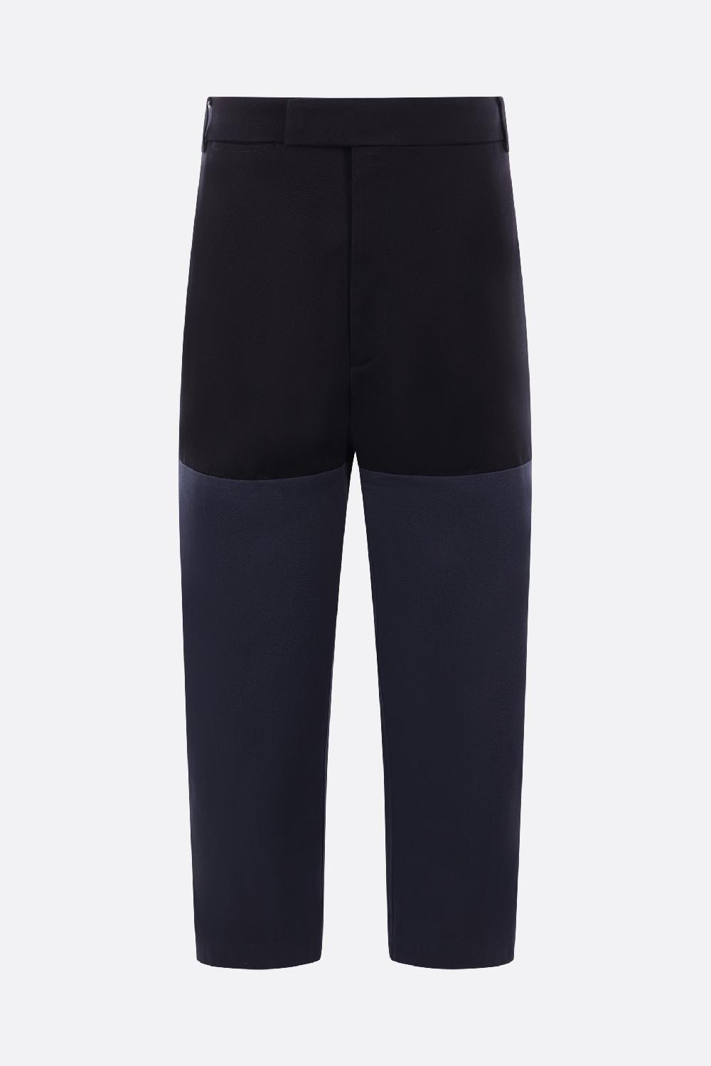 THOM BROWNE Pantalone In Patchwork Di Cotone