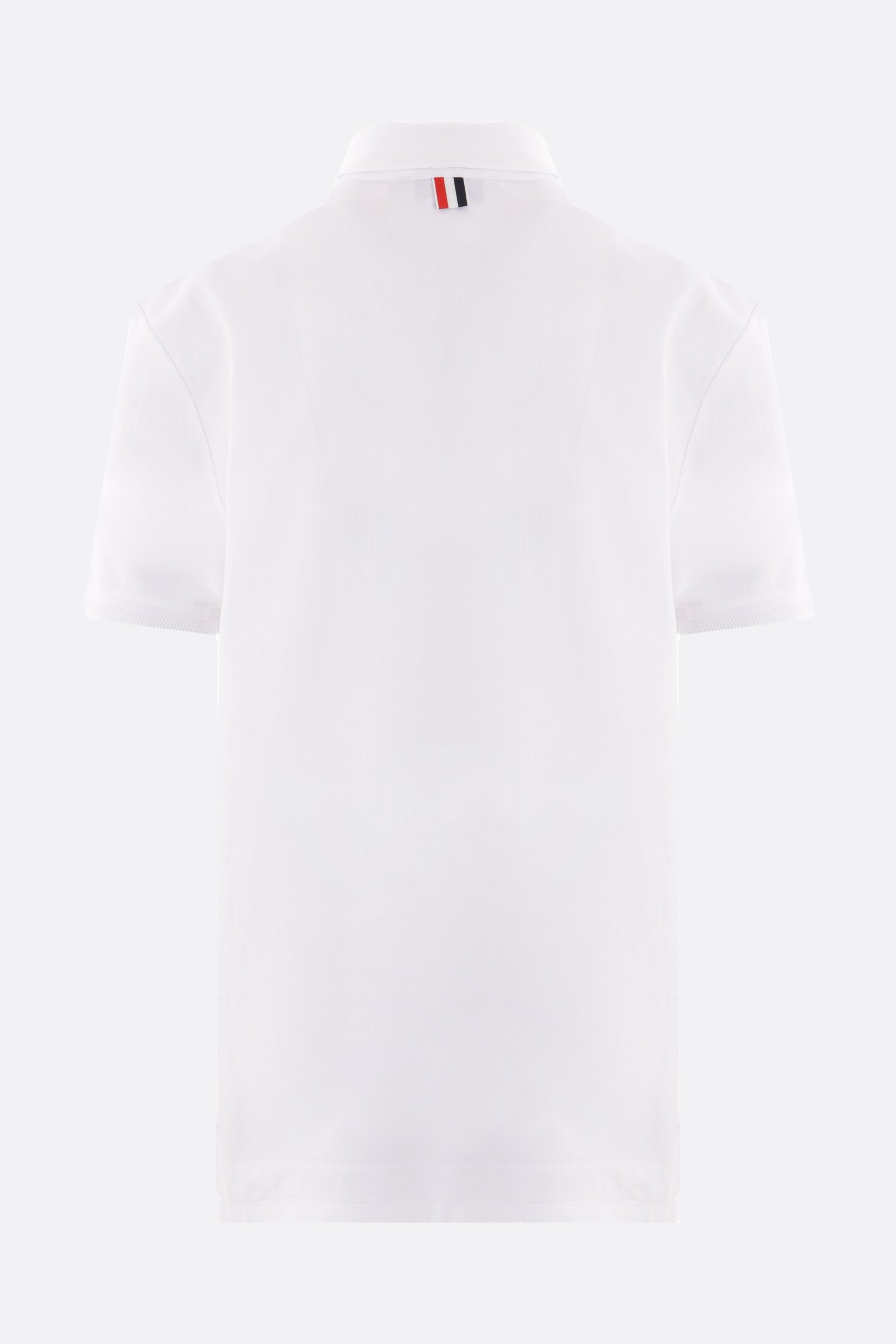 THOM BROWNE Polo In Jersey