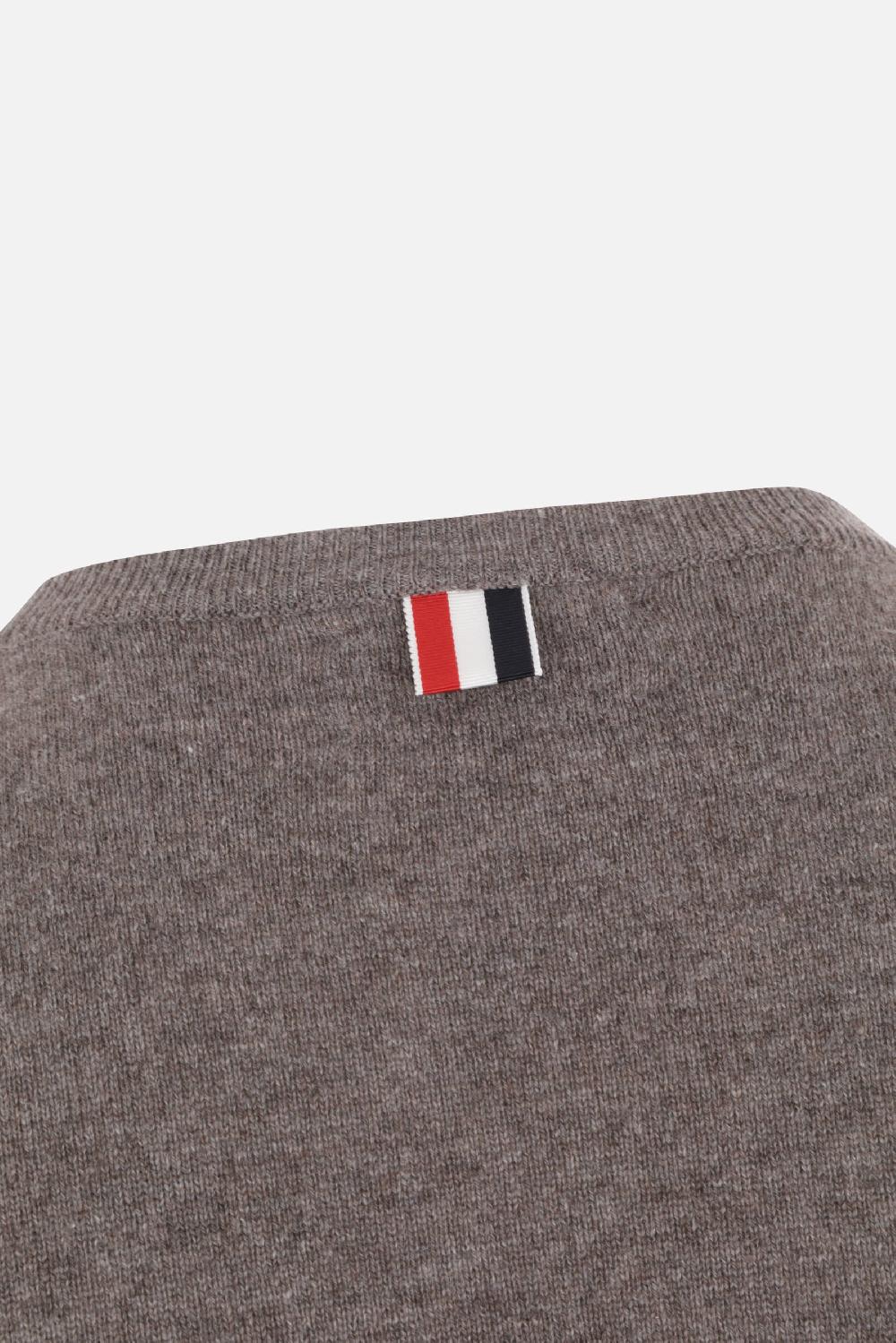 THOM BROWNE Pullover 4bar In Cashmere