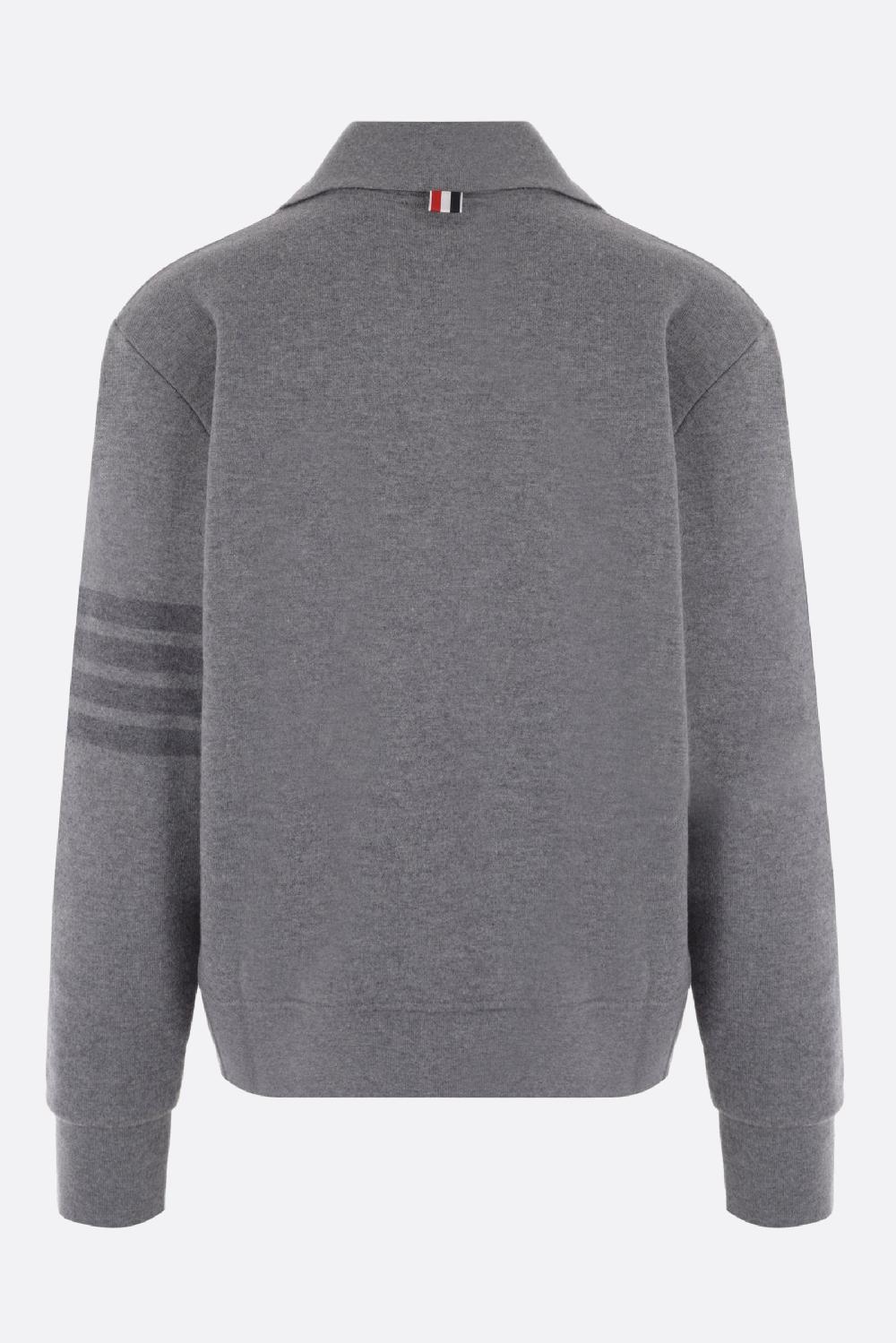 THOM BROWNE Pullover In Lana 4bar
