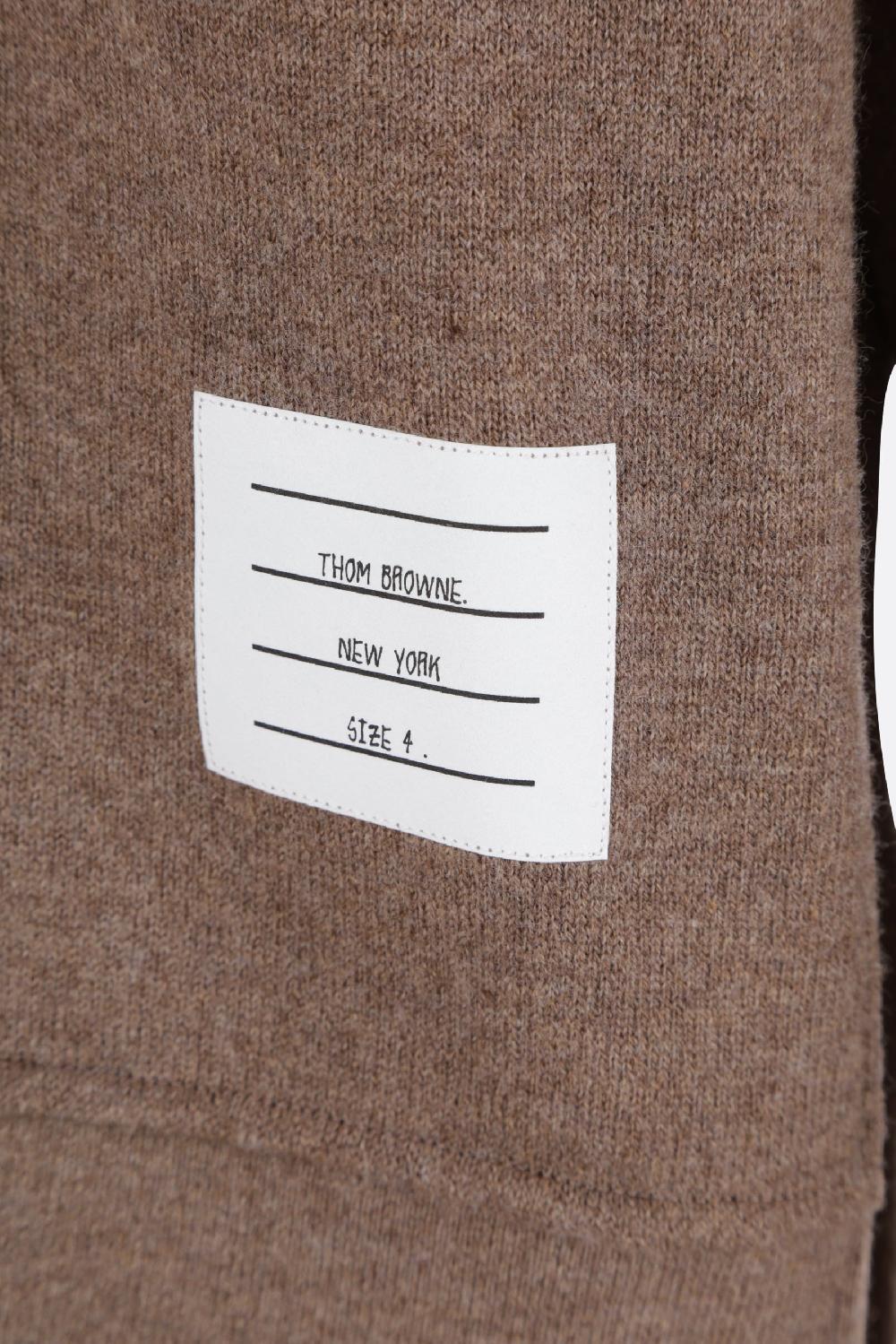 THOM BROWNE Pullover In Lana 4bar