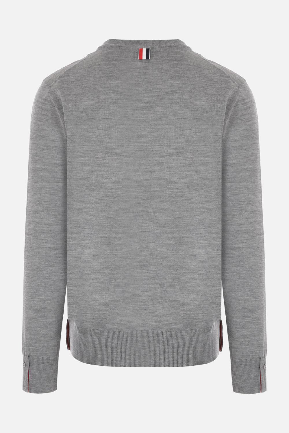 THOM BROWNE Pullover In Lana