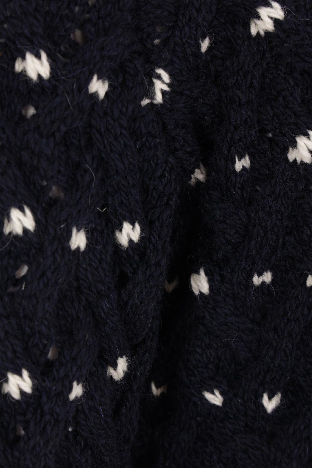 THOM BROWNE Pullover In Lana E Mohair A Trecce