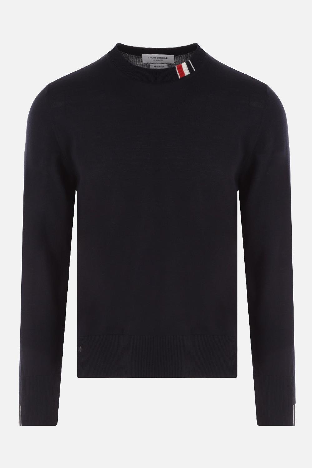 THOM BROWNE Pullover In Lana