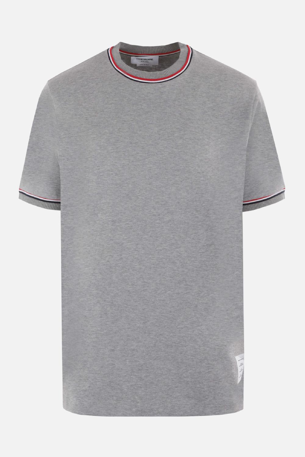 THOM BROWNE t-shirt in cotone
