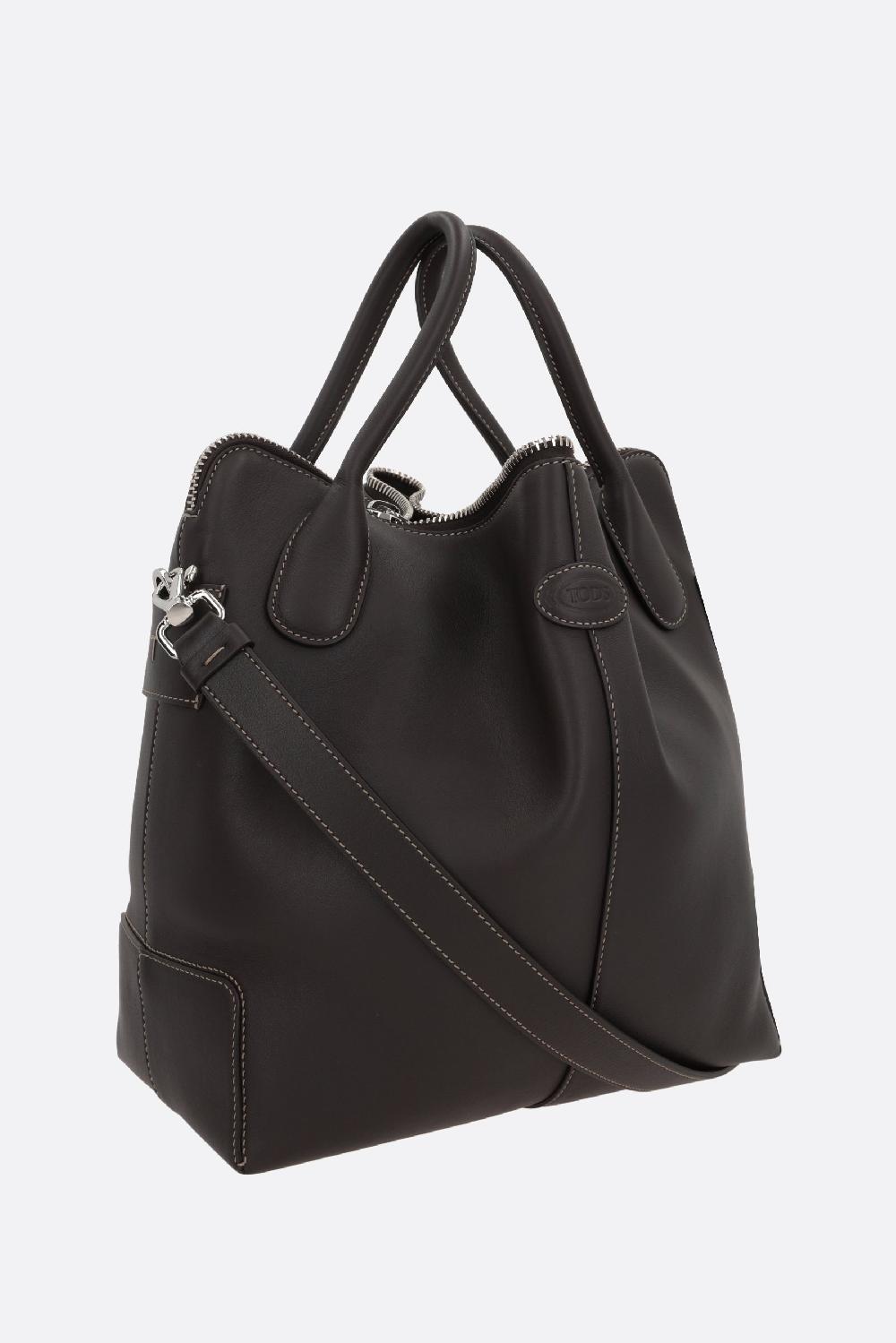 TOD'S Borsa A Mano Media In Pelle Liscia