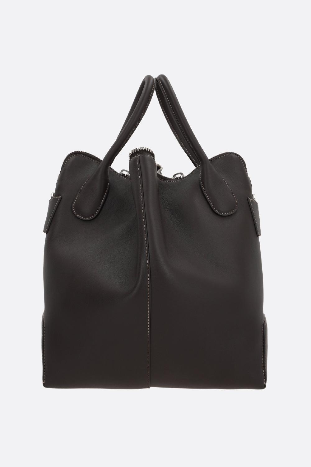 TOD'S Borsa A Mano Media In Pelle Liscia