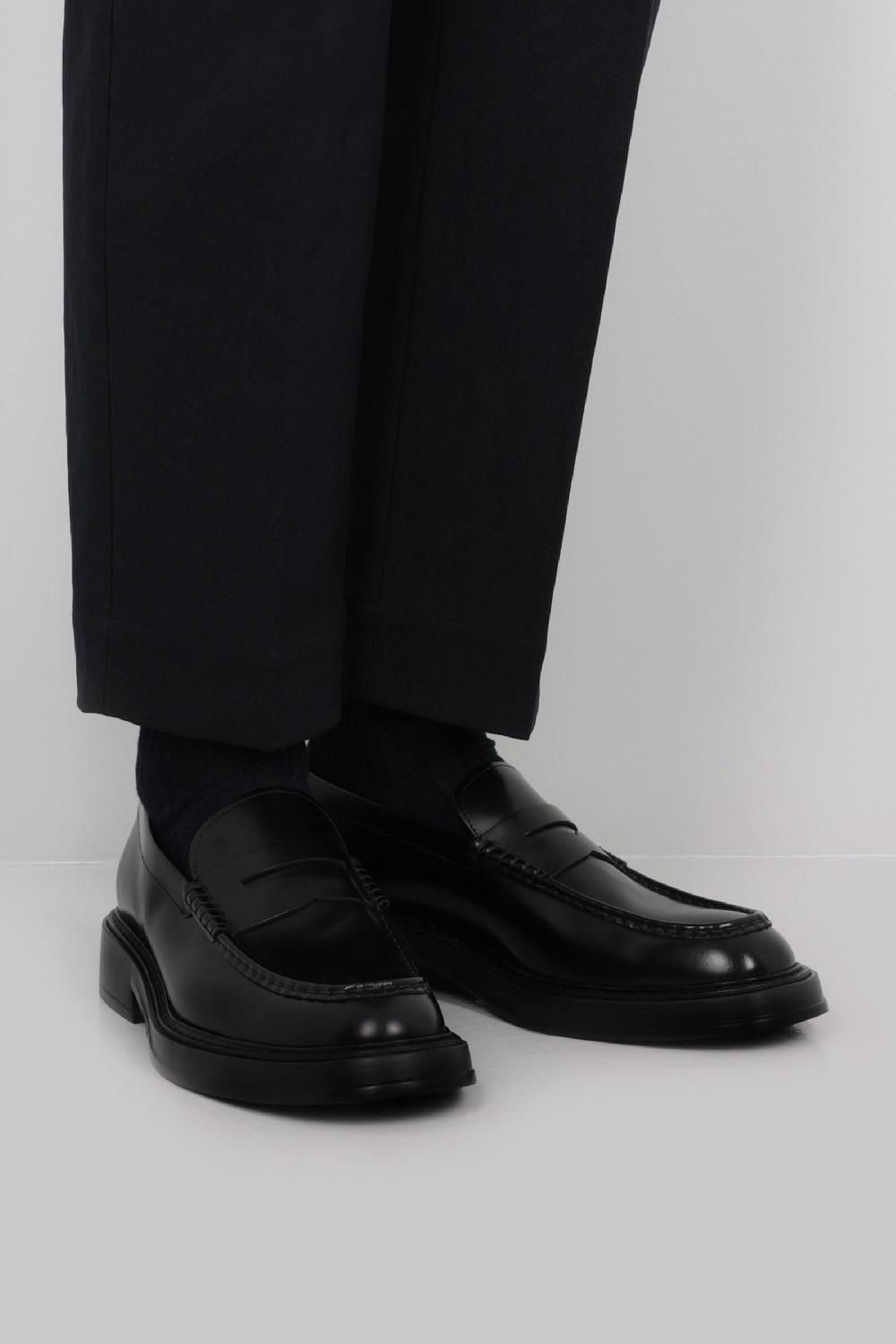 TOD'S Mocassino In Pelle Spazzolata