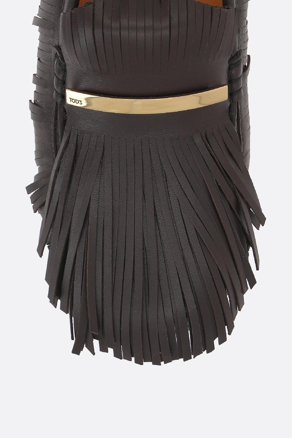 TOD'S Mocassino Tod's Yorky In Nappa Con Frange