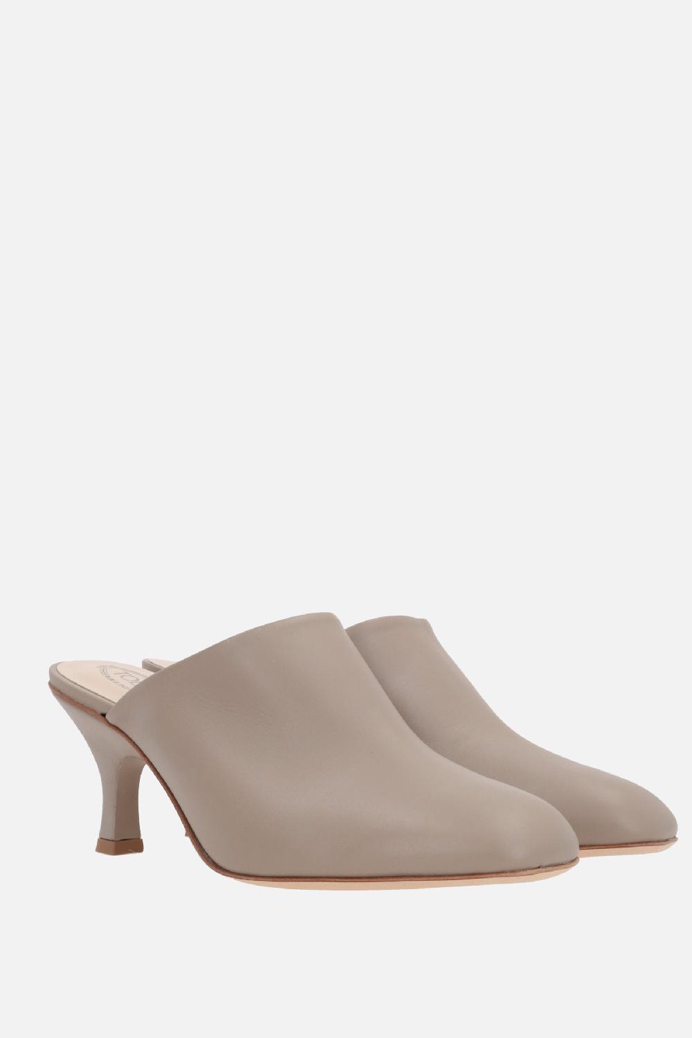 TOD'S Mule In Pelle Liscia