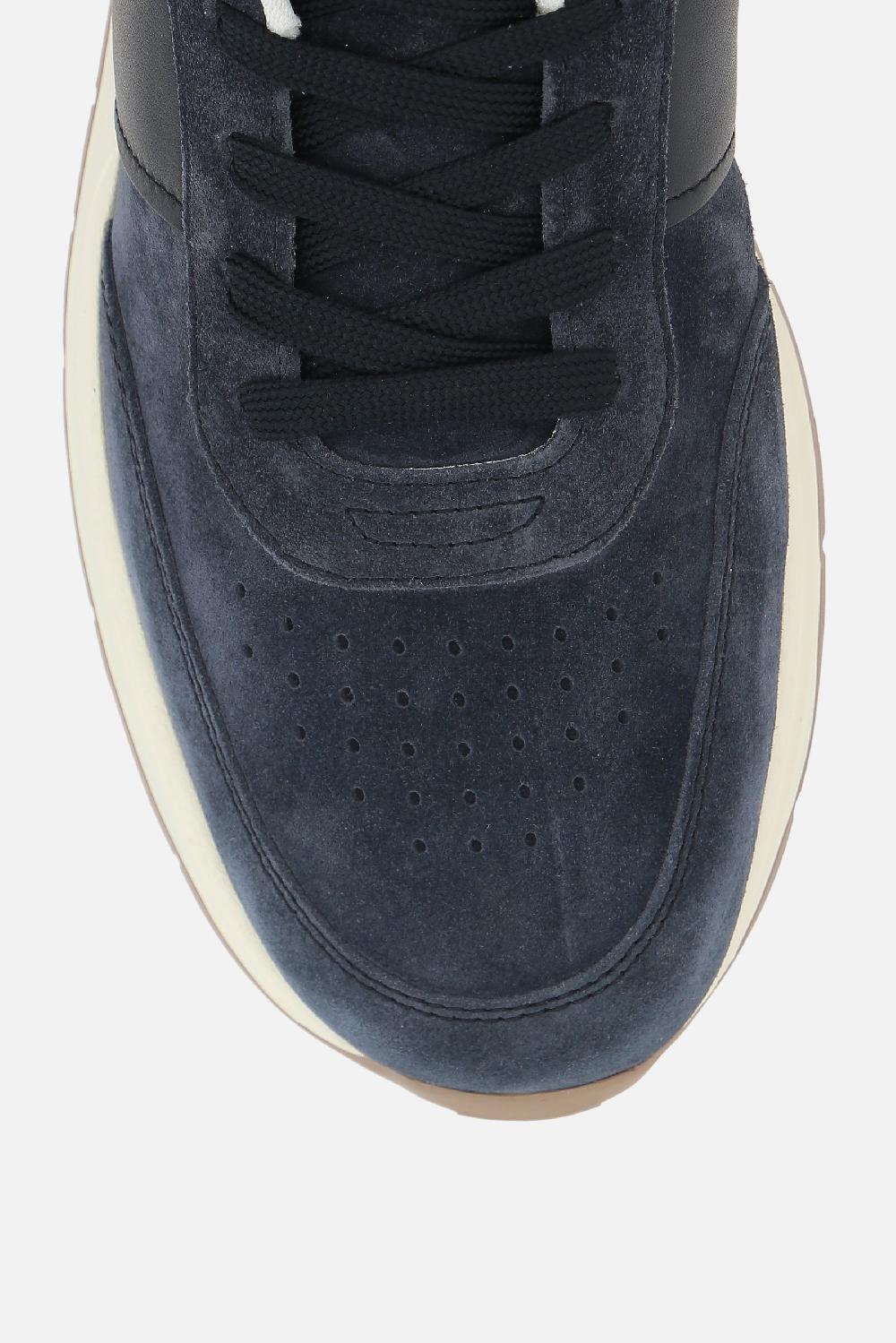 TOD'S Sneaker In Suede E Pelle Liscia