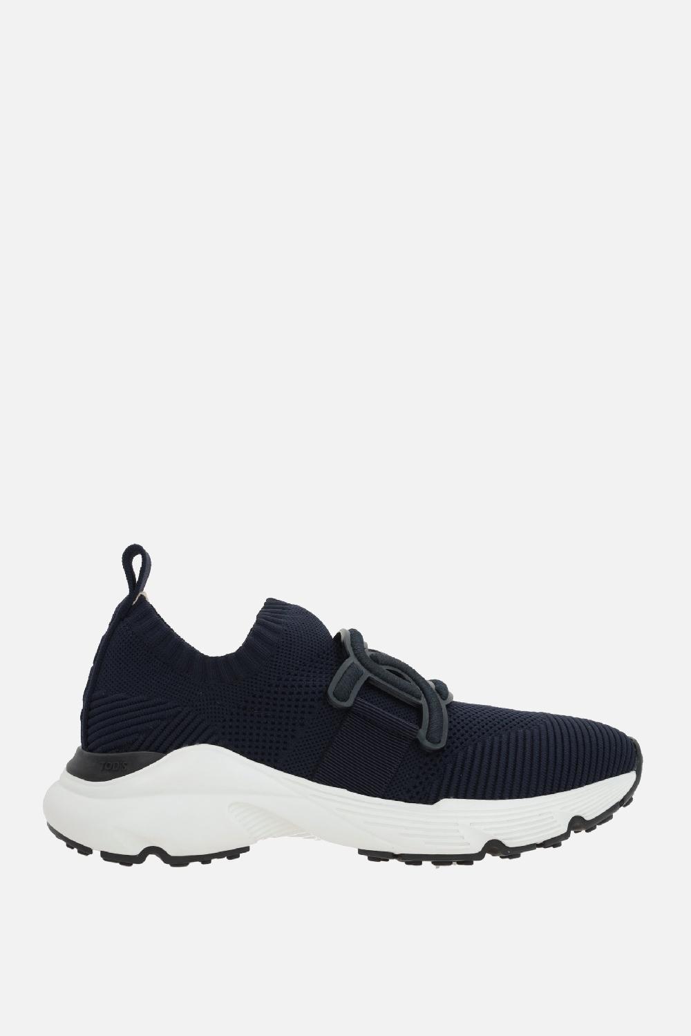 TOD'S sneaker slip-on Kate in maglia stretch