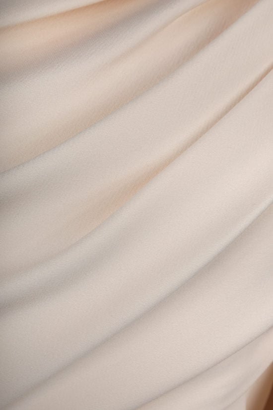 TOM FORD Abito Con Cappa In Crepe Di Seta