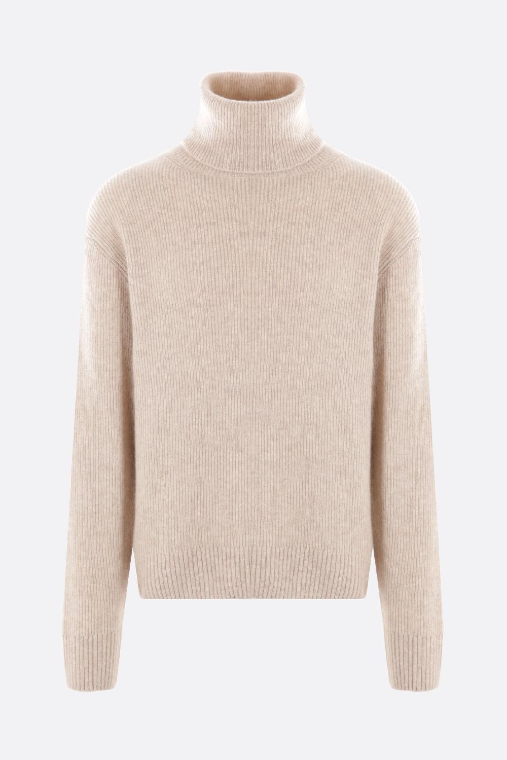 TOM FORD dolcevita in cashmere e seta a costine