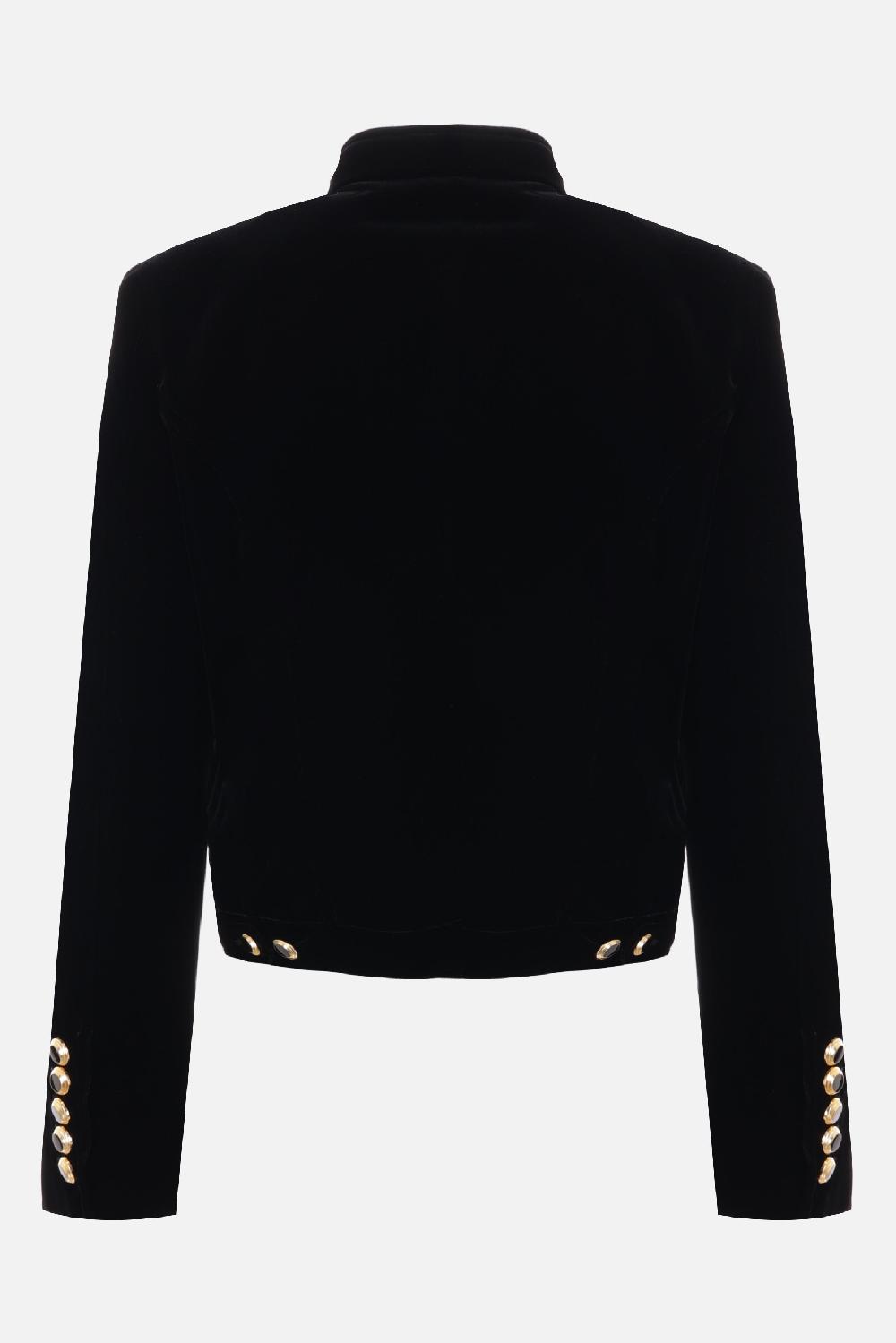 TOM FORD Giacca Cropped In Velluto