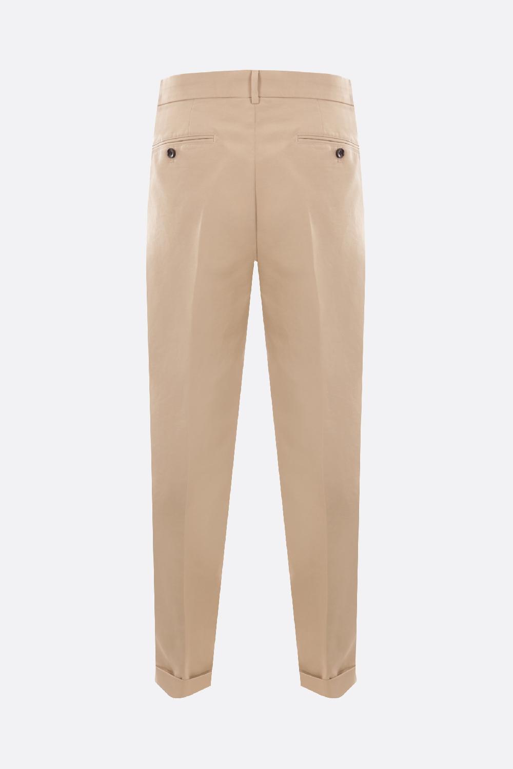 TOM FORD Pantalone Con Pinces In Cotone