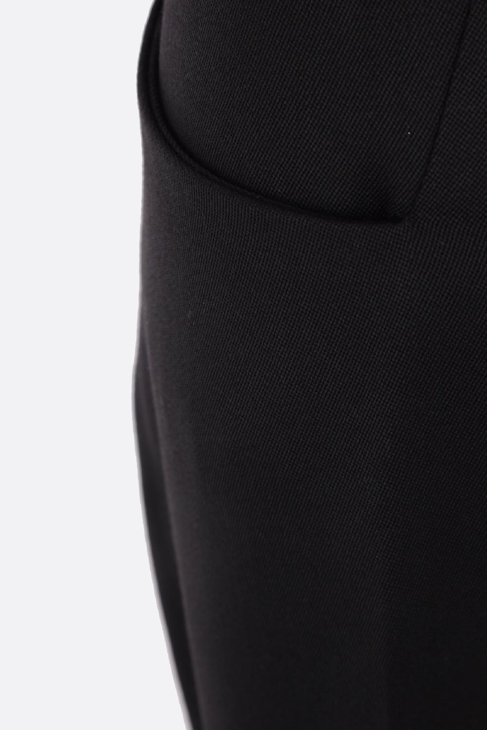 TOM FORD Pantalone Flare In Grain De Poudre