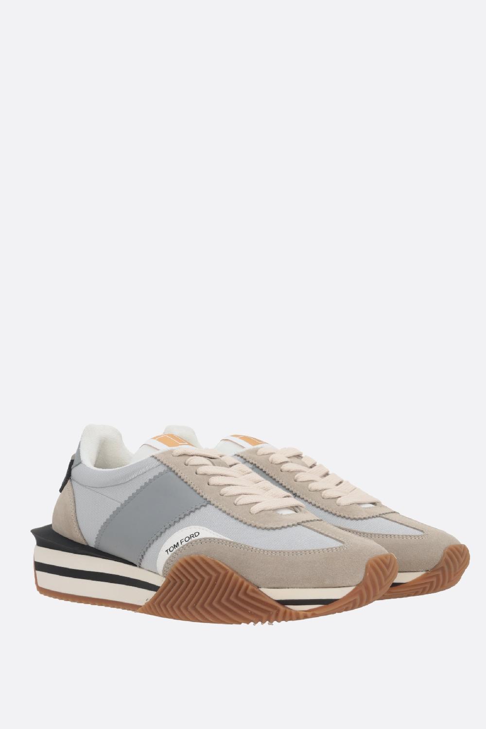 TOM FORD Sneaker James In Suede E Lycra