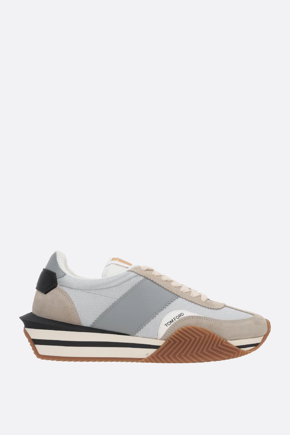 TOM FORD Sneaker James In Suede E Lycra