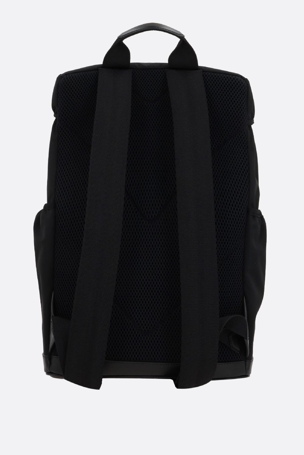 TOM FORD Zaino In Nylon E Pelle Liscia