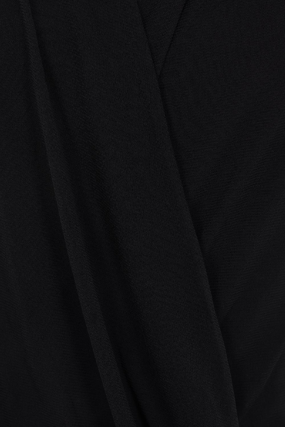 GIVENCHY Top A Doppio Strato In Crepe De Chine Fluida E Jersey Stretch