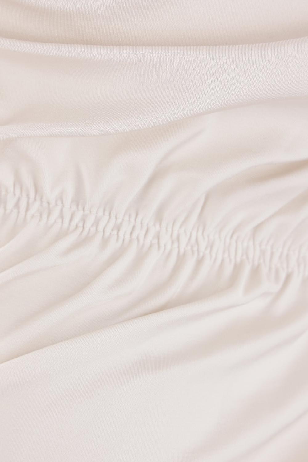 GIORGIO ARMANI Top A Maniche Lunghe In Jersey Stretch