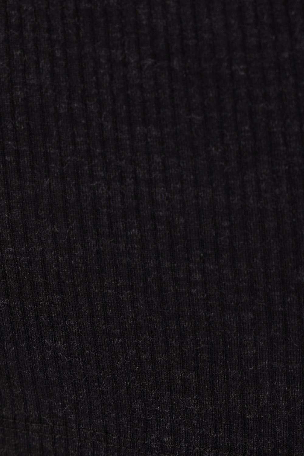 BRUNELLO CUCINELLI Top Smanicato In Maglia Di Lana Con Shiny Neckline