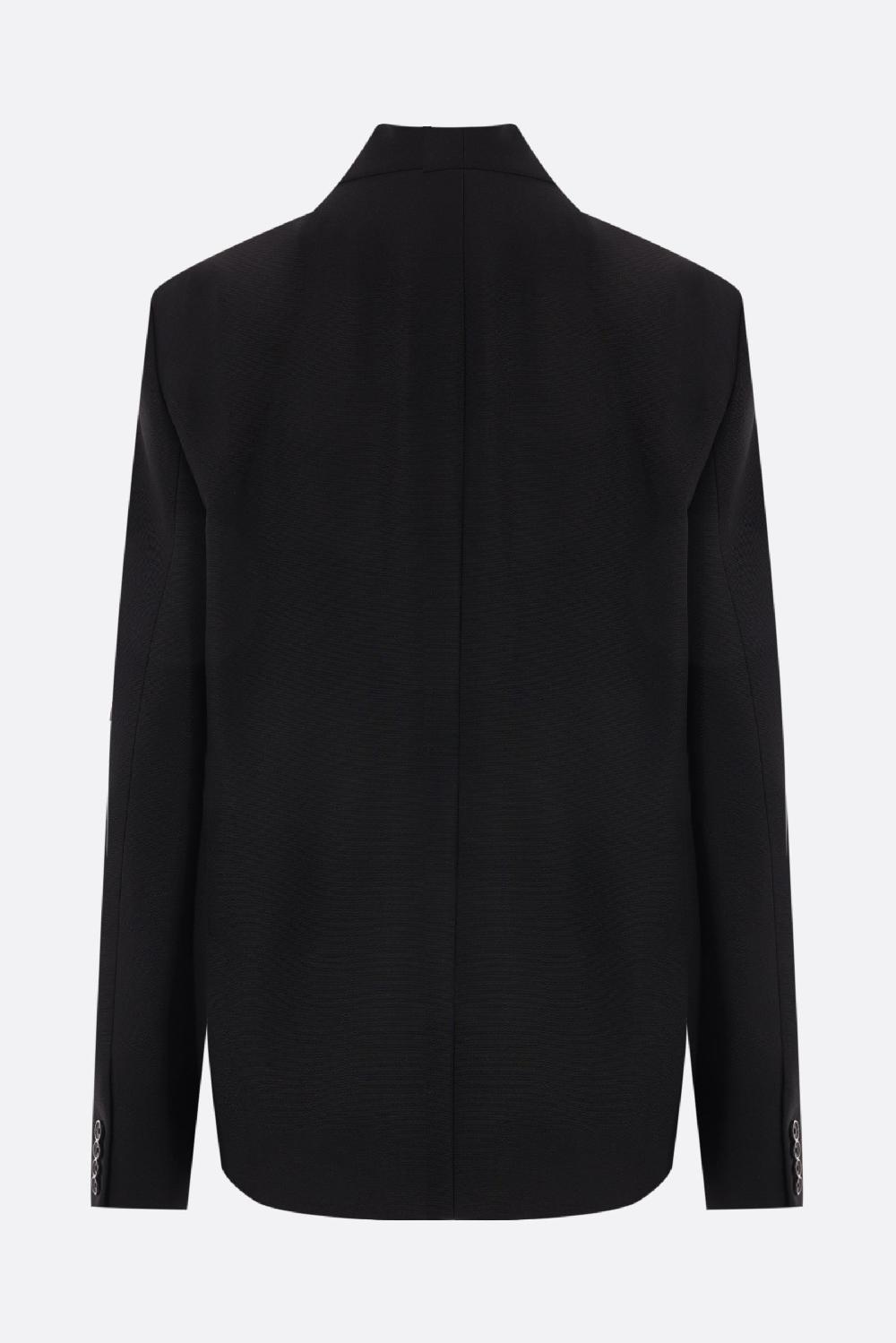 TOTEME Giacca Monopetto In Grain De Poudre