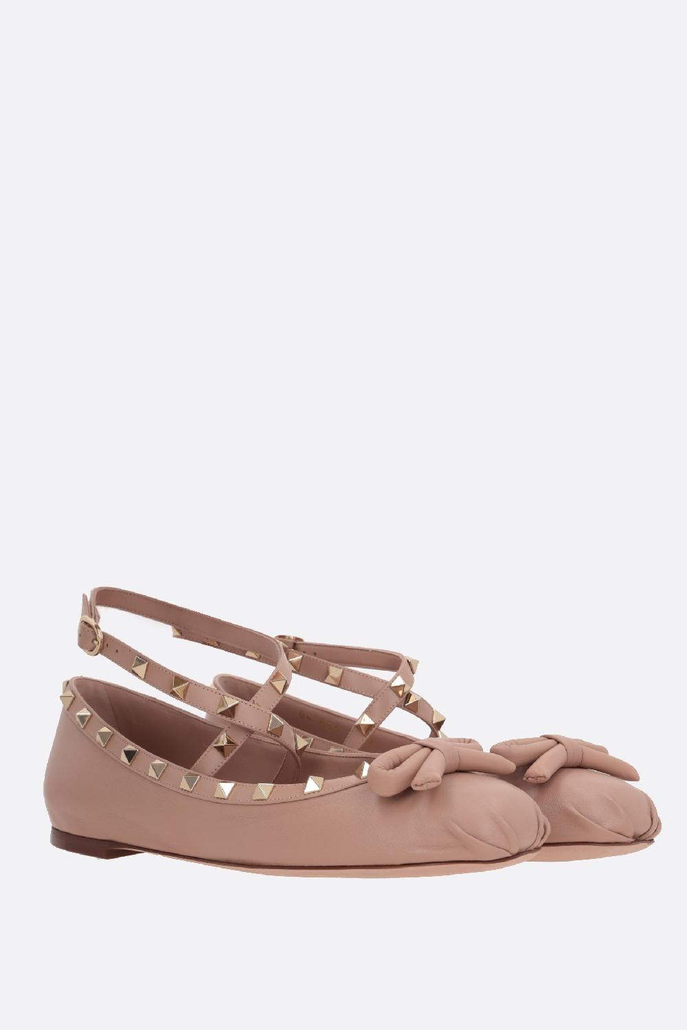 VALENTINO GARAVANI Ballerina Rockstud In Nappa