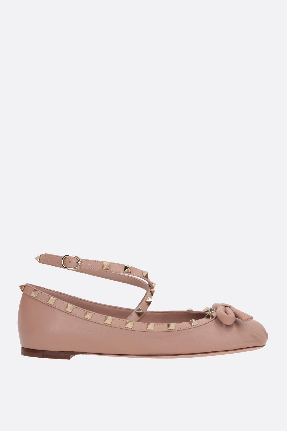 VALENTINO GARAVANI ballerina Rockstud in nappa