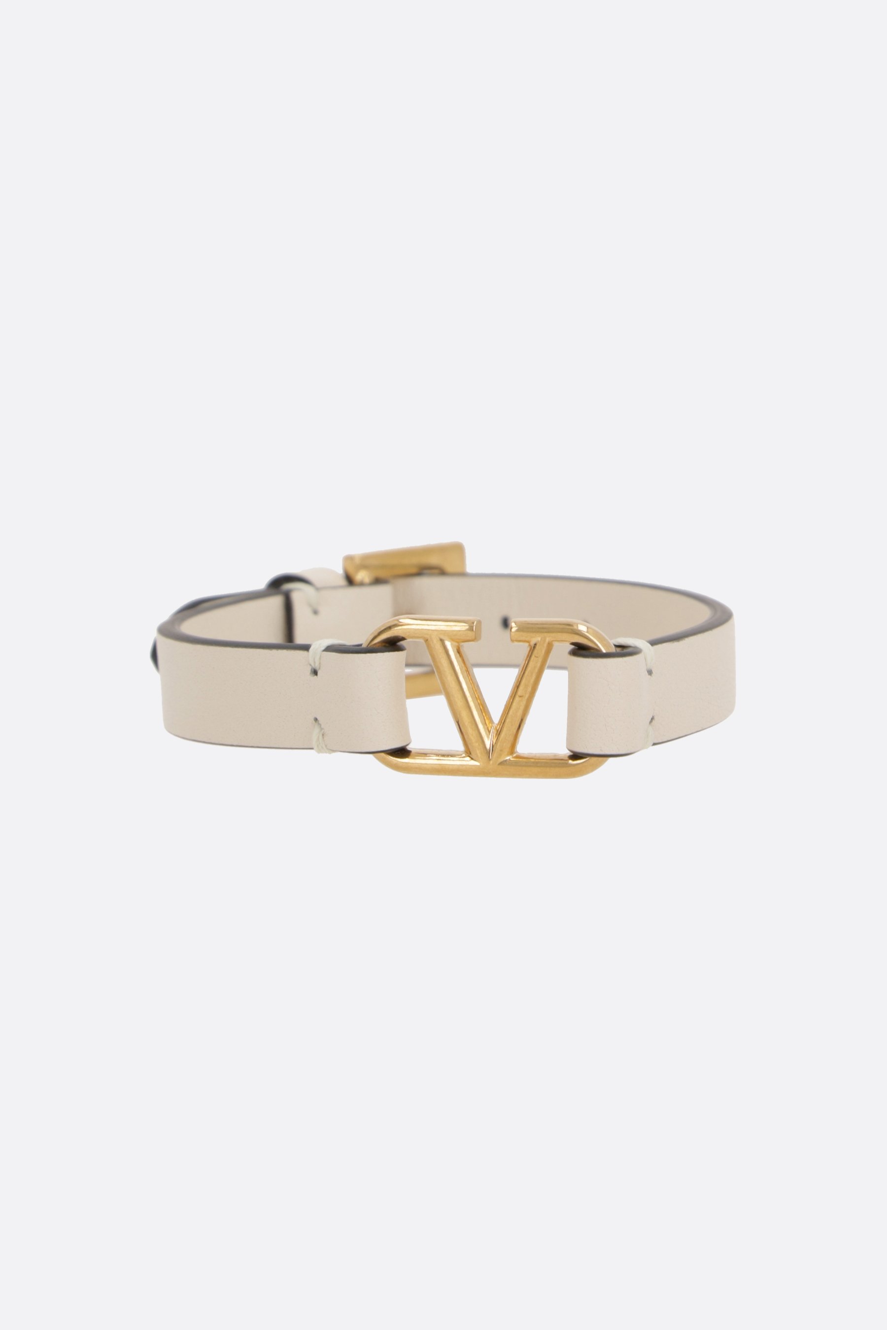 VALENTINO GARAVANI Bracciale VLogo In Pelle Liscia