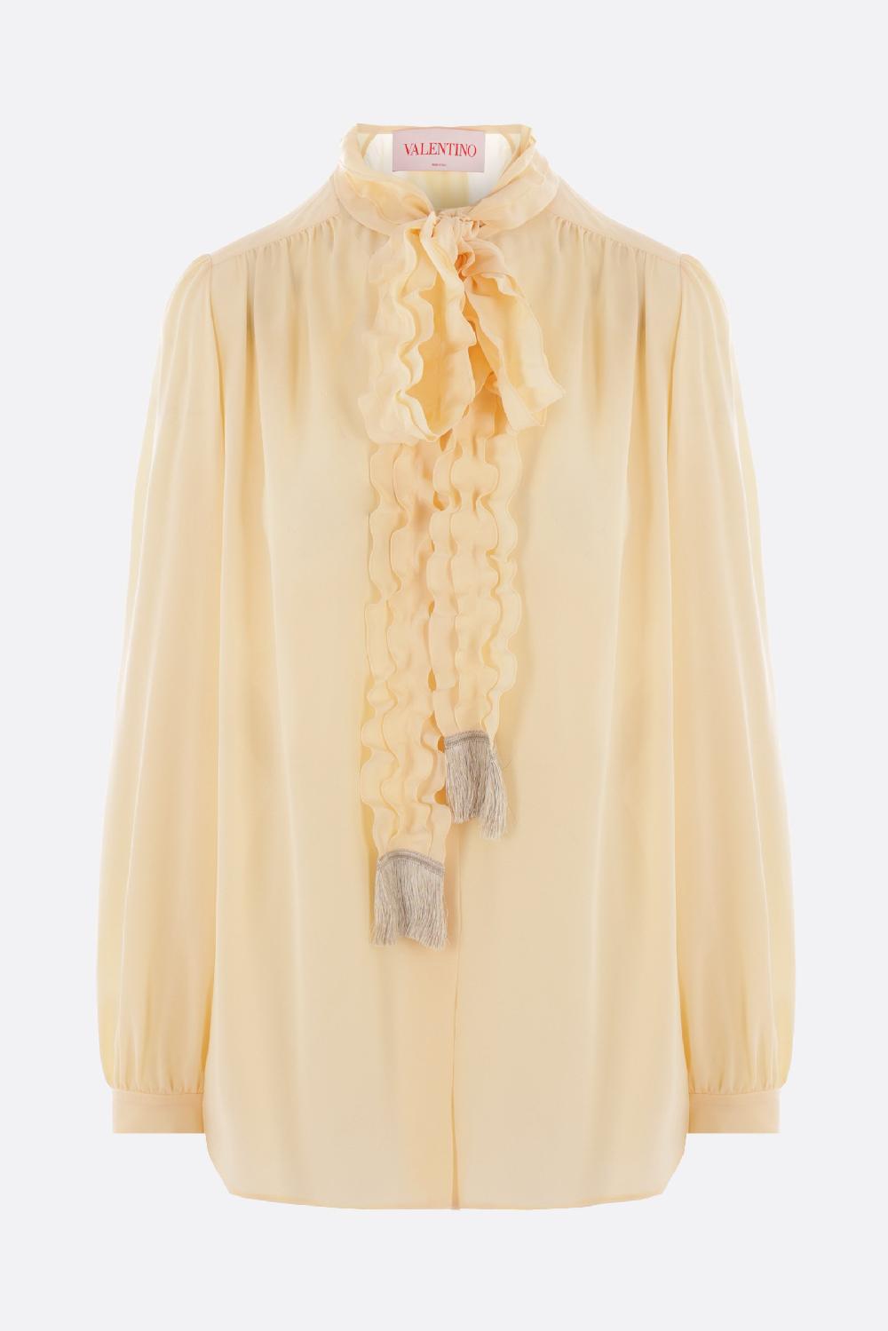 VALENTINO GARAVANI camicia in Crepe De Chine