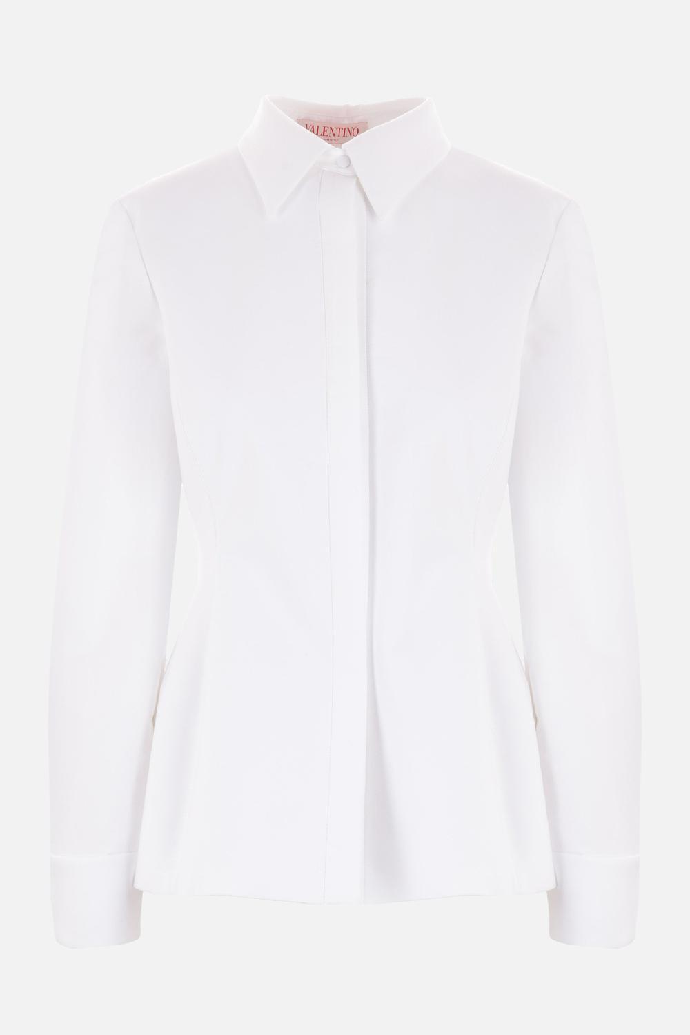 VALENTINO GARAVANI Camicia Slim-fit In Popeline