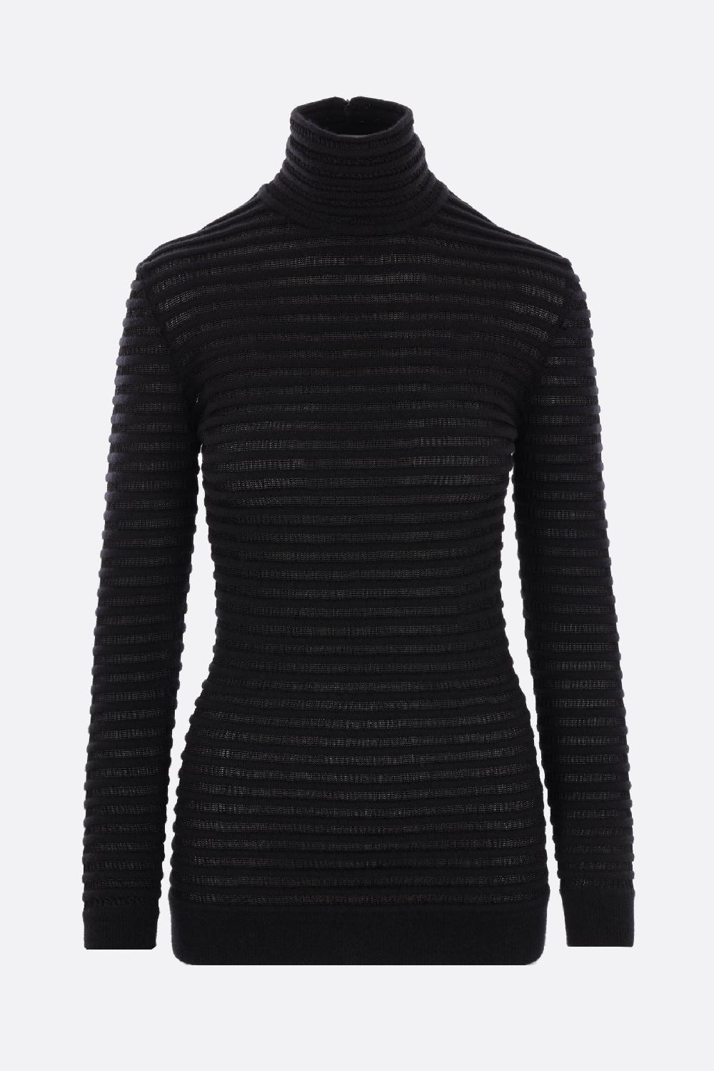 VALENTINO GARAVANI dolcevita in viscosa e lana