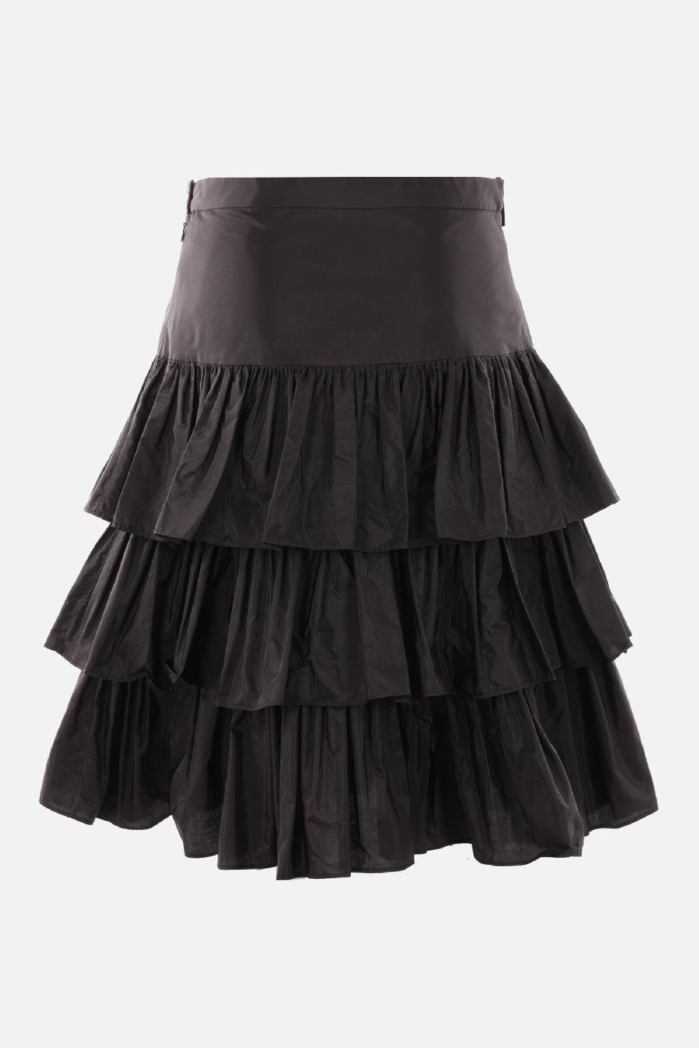 VALENTINO GARAVANI Gonna A Balze In Taffetà