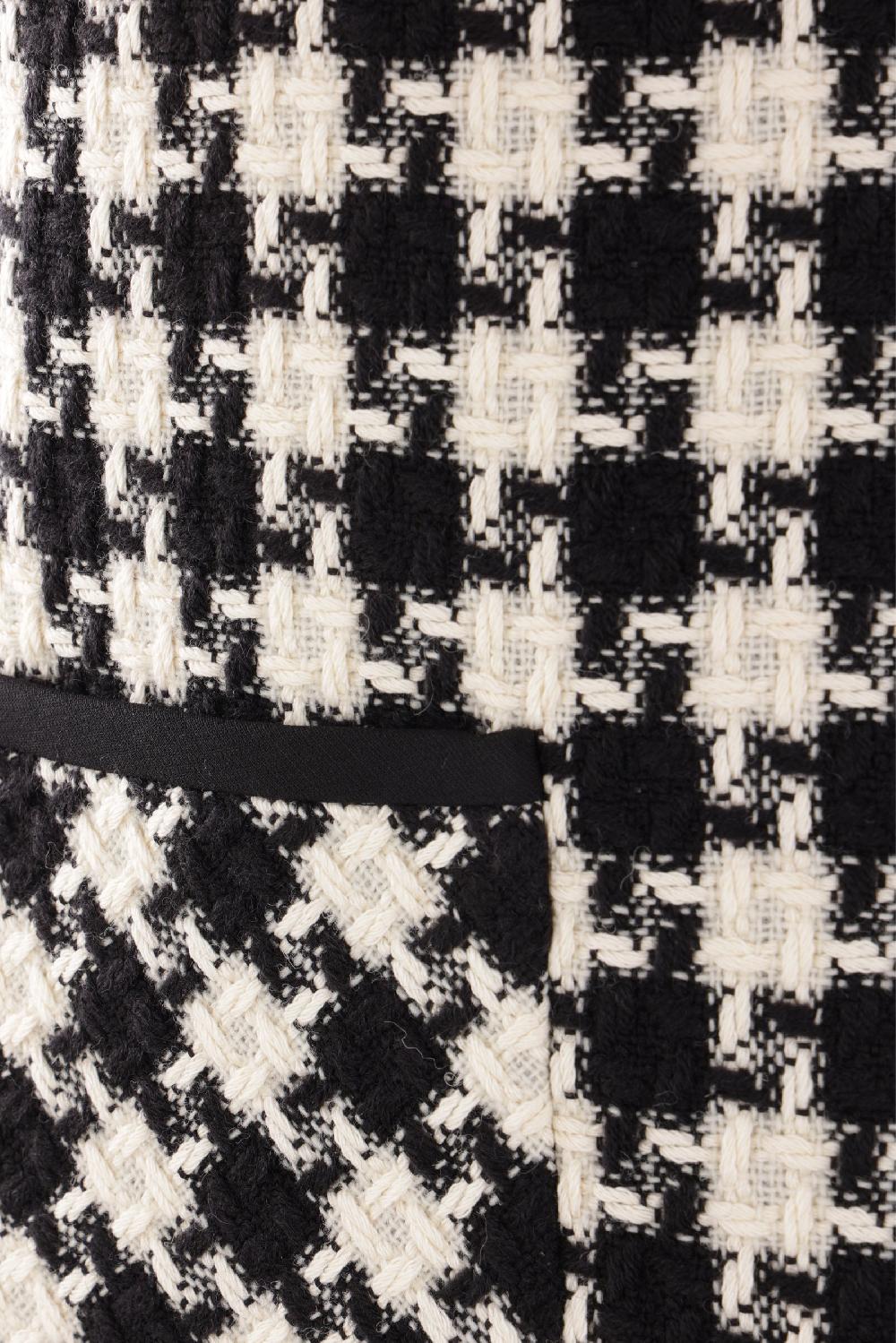 VALENTINO GARAVANI Miniabito In Damier Light Tweed