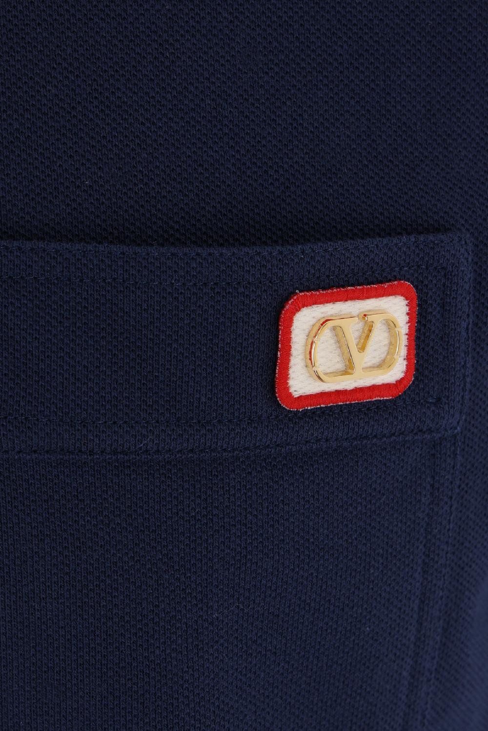 VALENTINO GARAVANI Polo In Piquet Patch VLogo