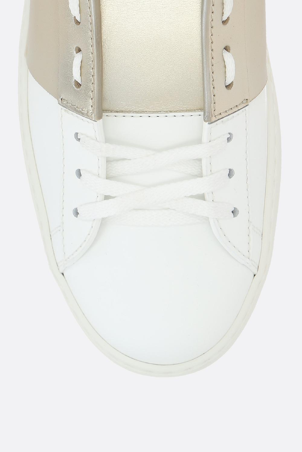 VALENTINO GARAVANI Sneaker Open In Pelle Liscia