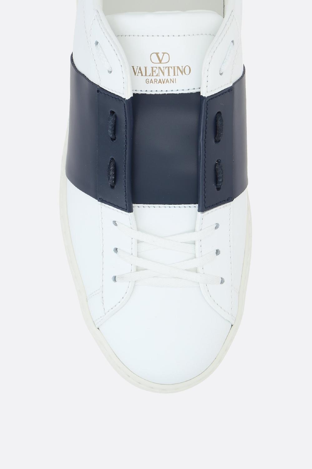 VALENTINO GARAVANI Sneaker Open In Pelle Liscia