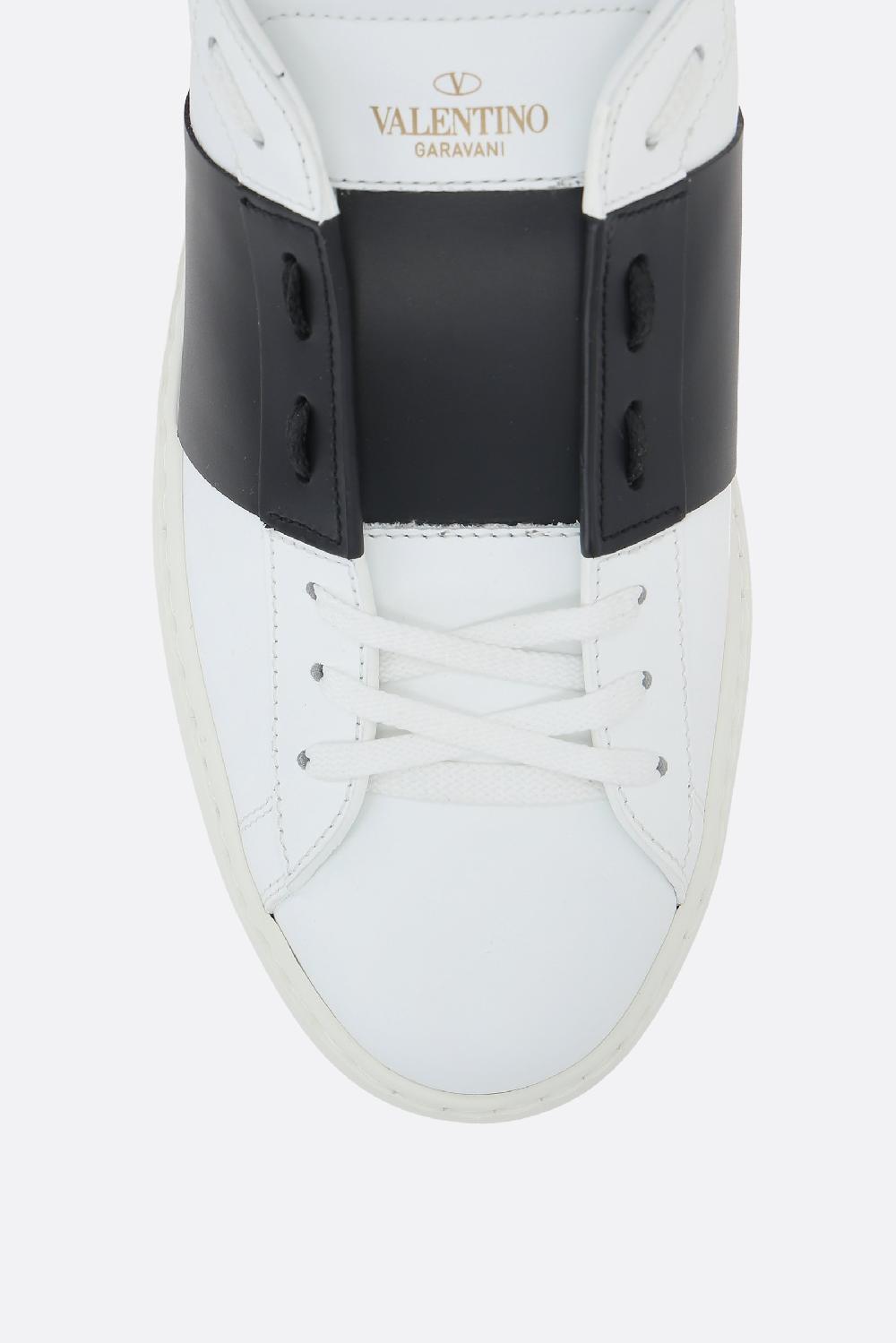 VALENTINO GARAVANI Sneaker Open In Pelle Liscia