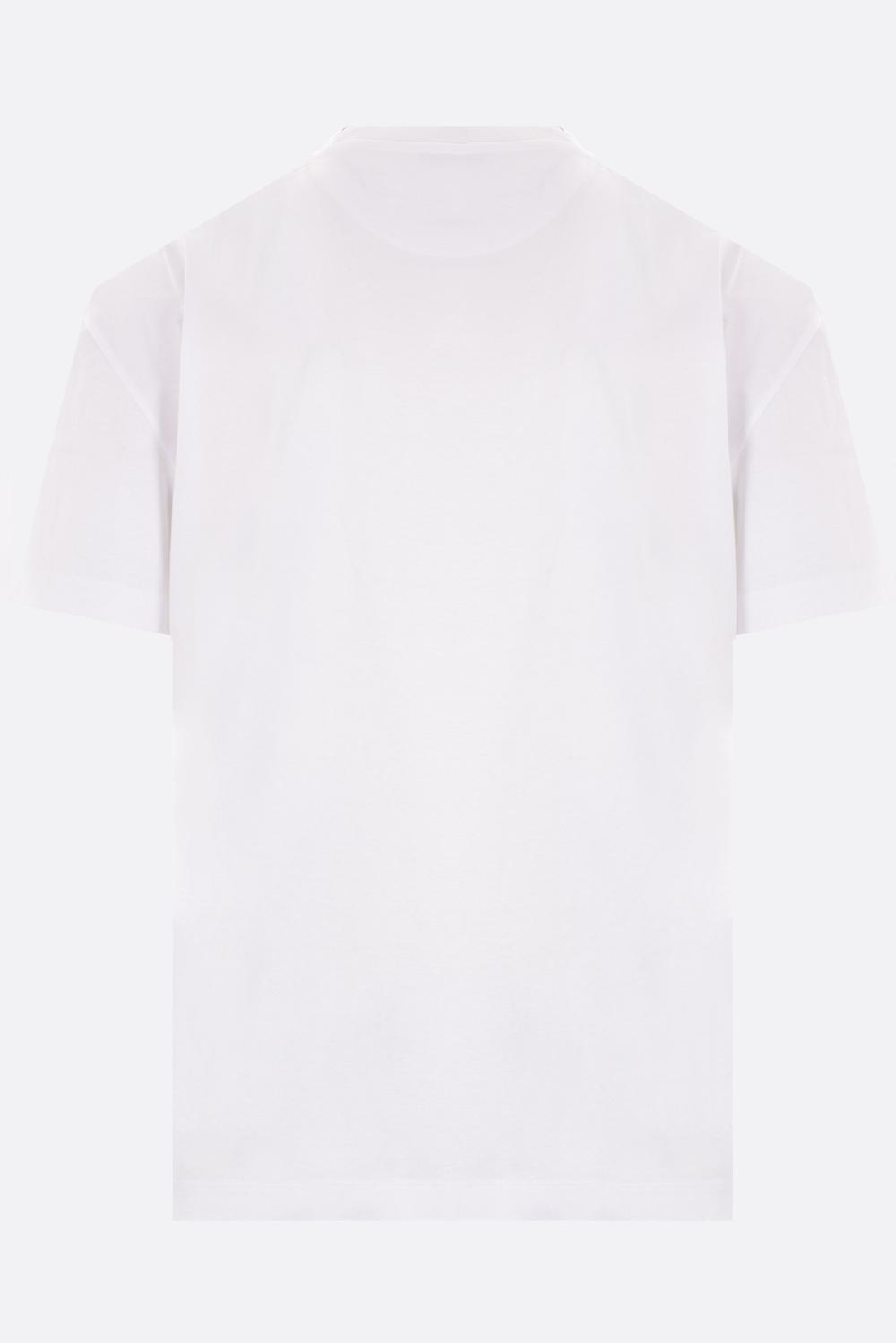 VALENTINO GARAVANI T-shirt In Cotone Con V Detail