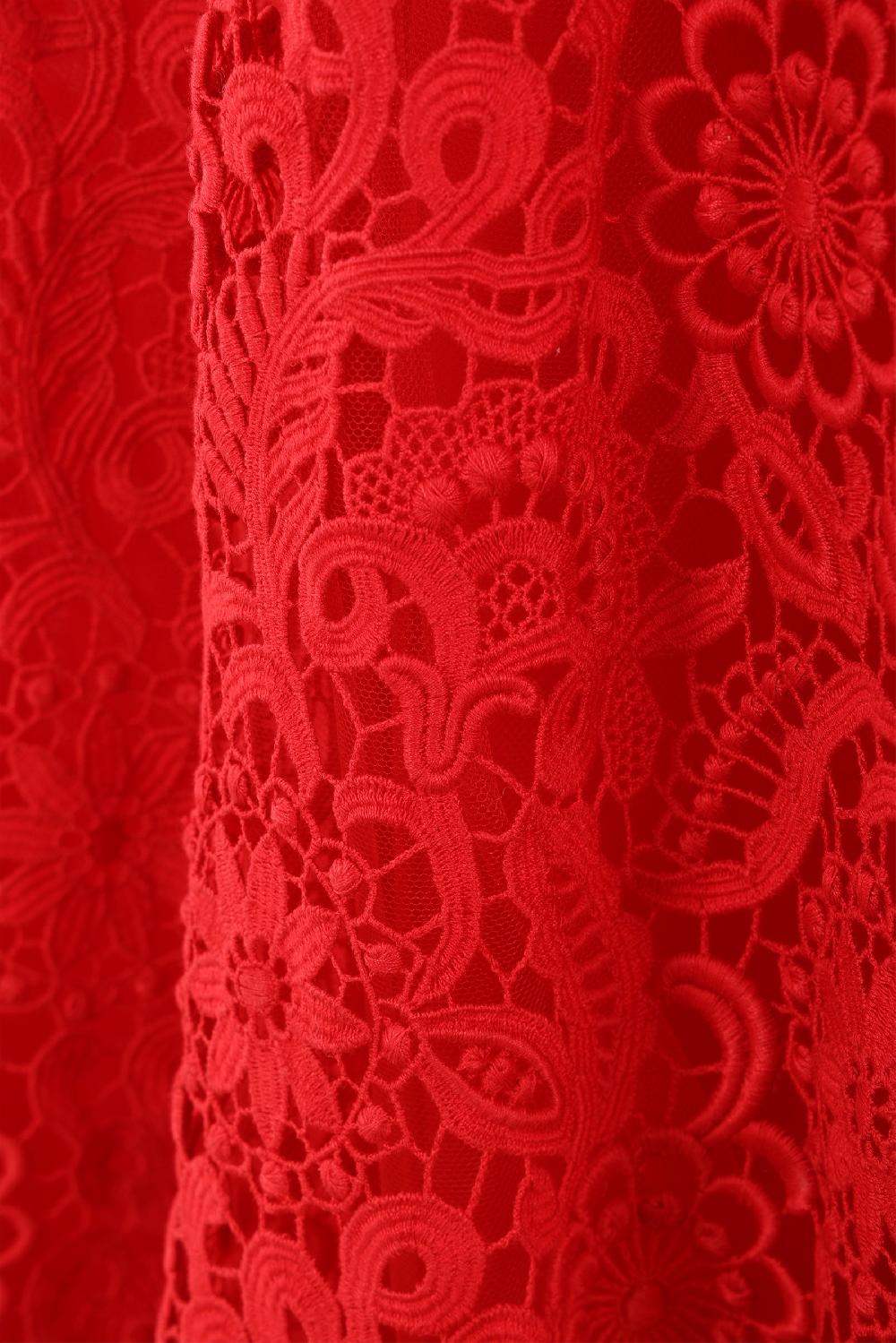 VALENTINO WOMAN Abito Lungo In Pizzo