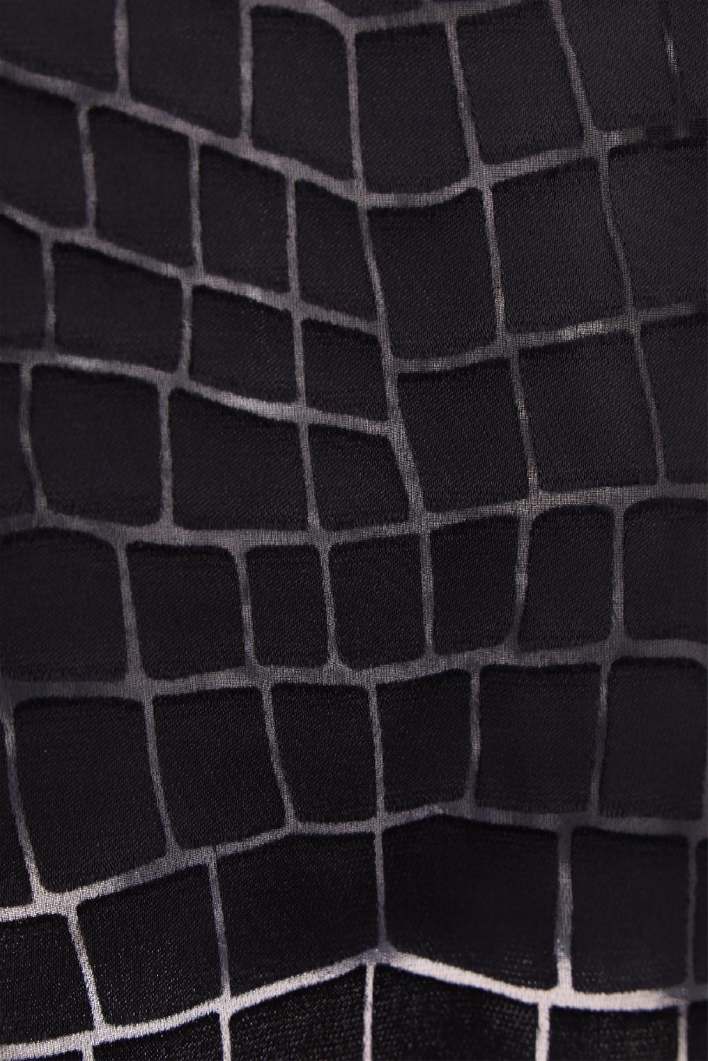 VERSACE Camicia In Misto Seta Devoré Coccodrillo