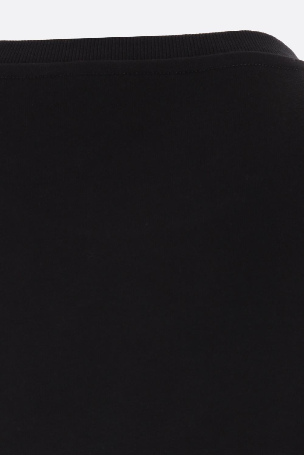 VERSACE Felpa In Jersey Ricamo Logo Medusa Flame