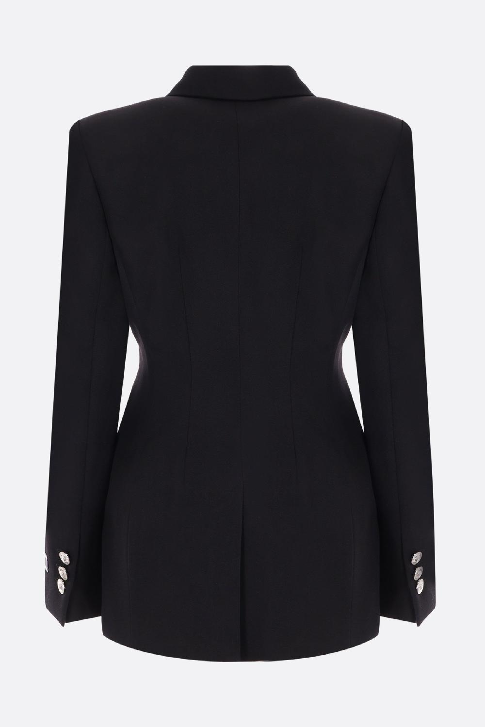 VERSACE Giacca Doppiopetto In Grain De Poudre