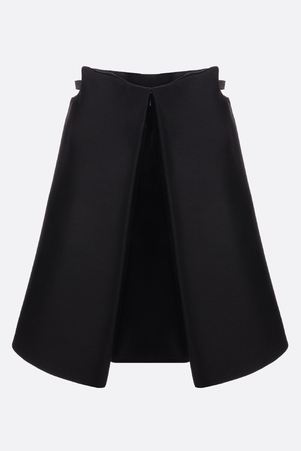 VERSACE Miniabito Bustier In Lana E Seta